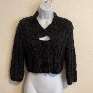 Jack by BB Dakota Wool Mix Shrug Sweater